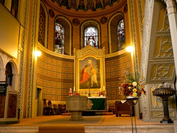 Laurentiuskirche Elsterberg - Blick zum Altarraum