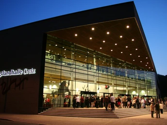 Die Vogtlandhalle Greiz