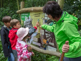 Billie Bockert erklärt die Welt der Dübener Heide