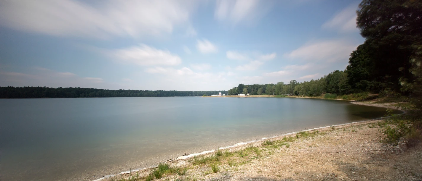 Strand vom Albrechtshainer See