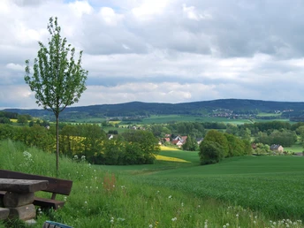 Blick auf das Oberlausitzer Bergland