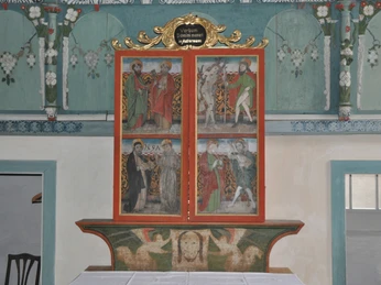 Detail in der Kirche von Steinsdorf bei Plauen