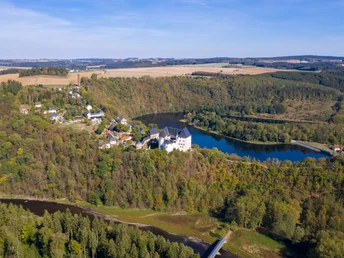 Schloss Burgk und Vorsperre Burgkhammer