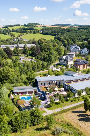 Warmbad aus der Luft