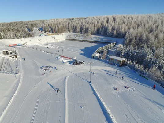 Biathlon Sparkassen-Arena Altenberg - Luftbild