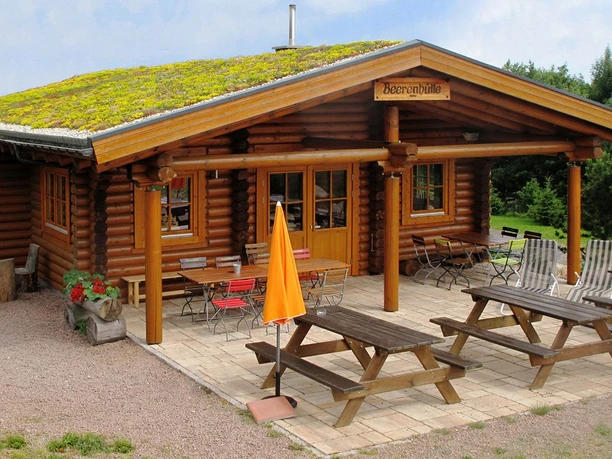 Beerenhütte im Sommer