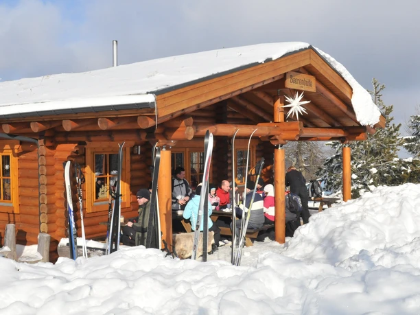 Beerenhütte im Winter