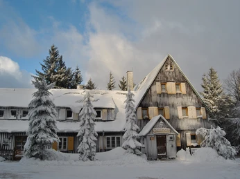 Waldschänke Altes Raupennest, Winter