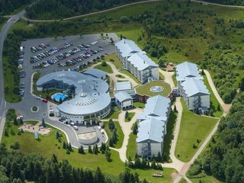 Gesundheitszentrum Raupennest von oben