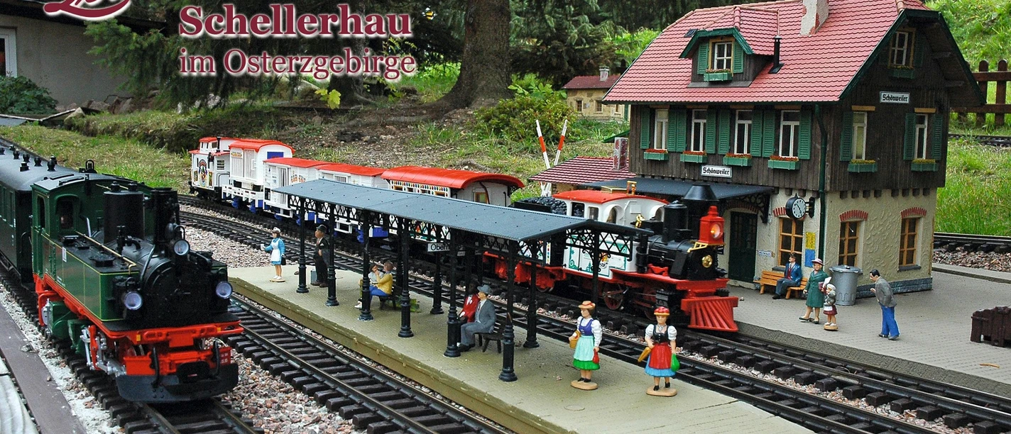 Garteneisenbahn am Hotel Lockwitzgrund