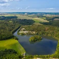 Aumatalsperre mit Naturcampingplatz
