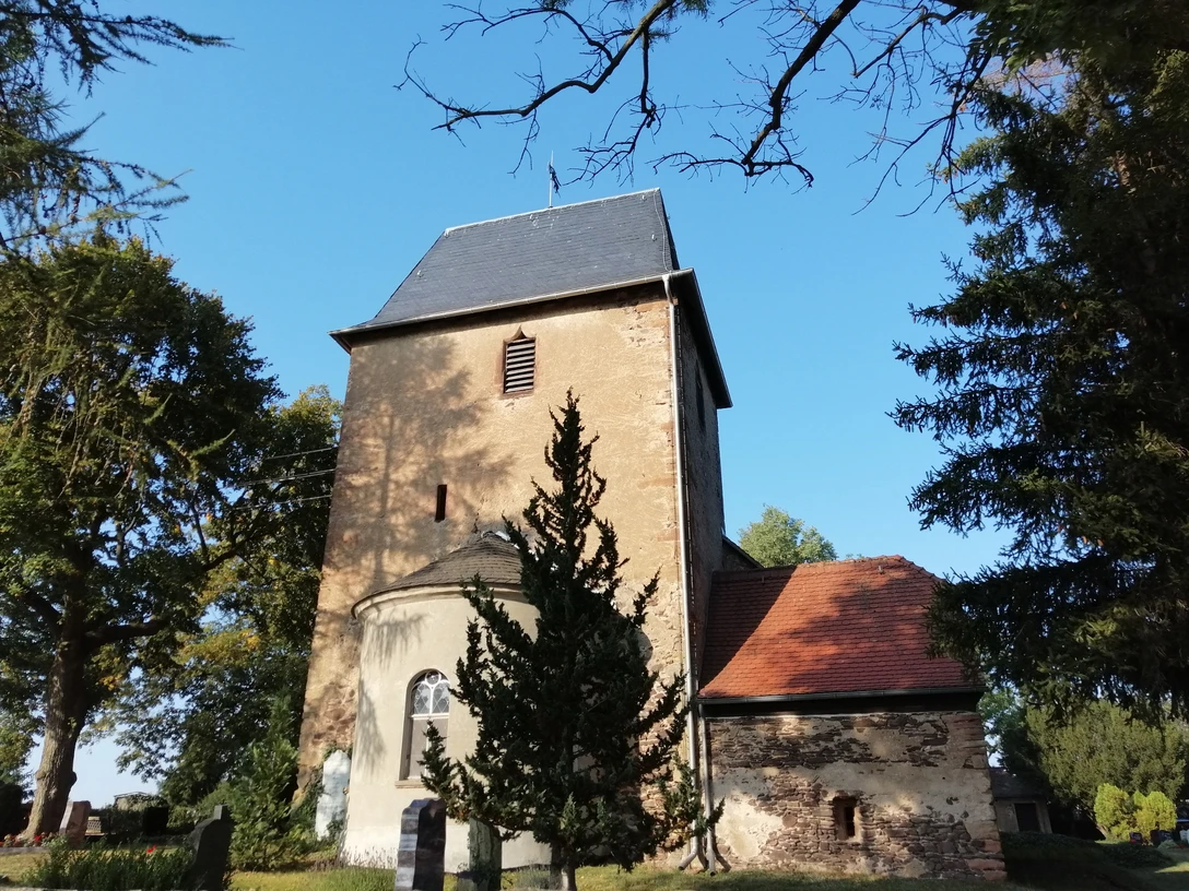 Kirche in Taubenpreskeln bei Gera