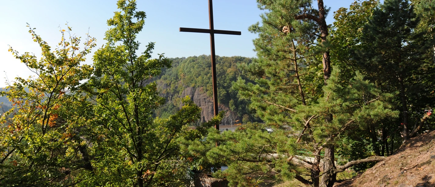 Das Eiserne Kreuz in Freital Hainsberg