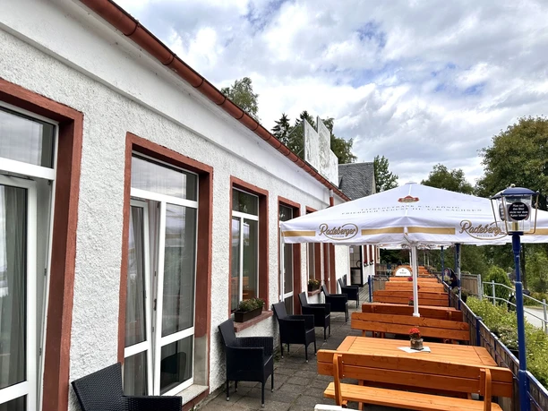 Sitzbereich draußen Kapellenstein