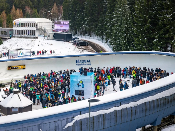 Rennschlitten- und Bobbahn Altenberg, WM 2020