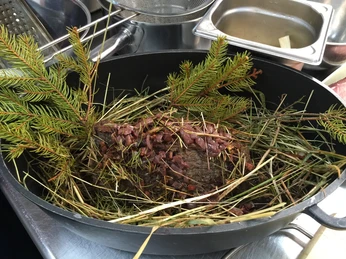 Heu-Wildbraten Naturhotel Gasthof Bärenfels