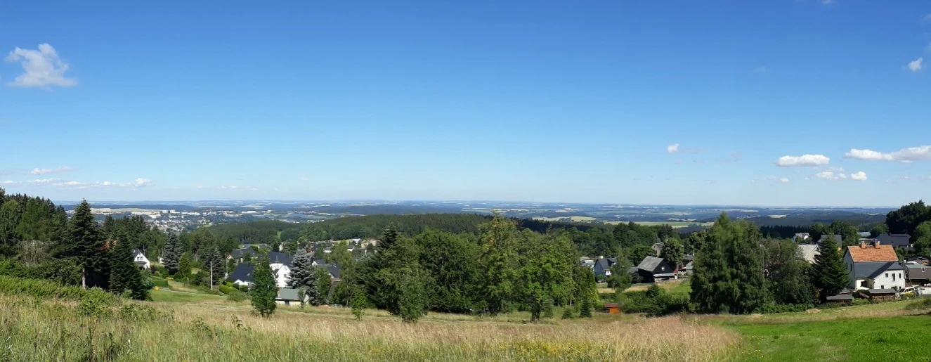 Fernblick von der Goldenen Höhe