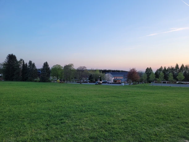 Beerheide mit Blick auf das Kulturhaus