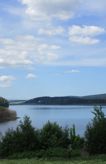 Talsperre Rauschenbach von Neuwernsdorf aus