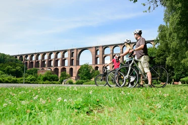 Familienradtour Göltzschtalradweg - Göltzschtalbrücke