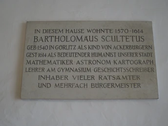 Gedenktafel Peterstraße 4, Görlitz