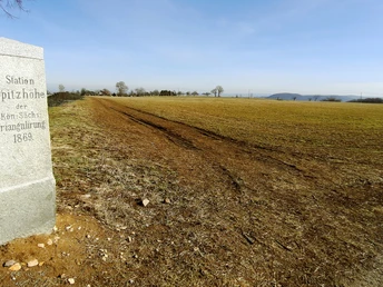 Triangulationssäule auf der Opitzer Höhe