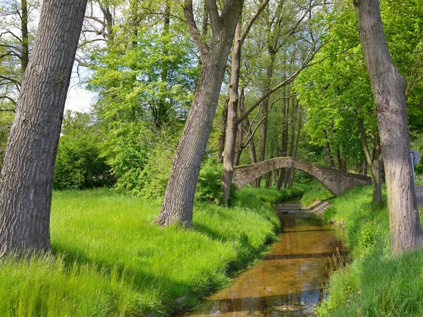 Blick zur Himmelsbrücke