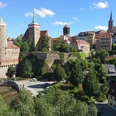 Bautzens Altstadt mit Michaeliskirche und Alter Wasserkunst