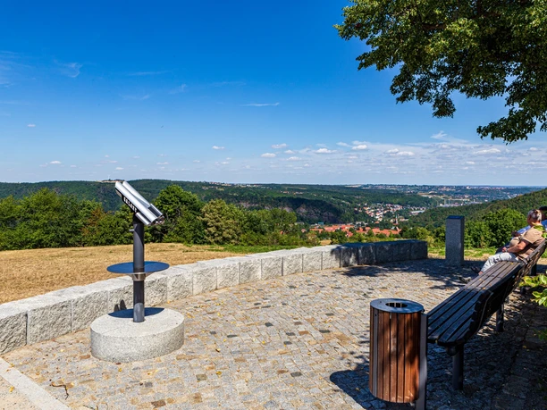 Blick von der König-Albert-Höhe Rabenau (Galgenberg)