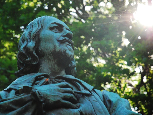 Jacob Boehme Denkmal im Park des Friedens, Görlitz