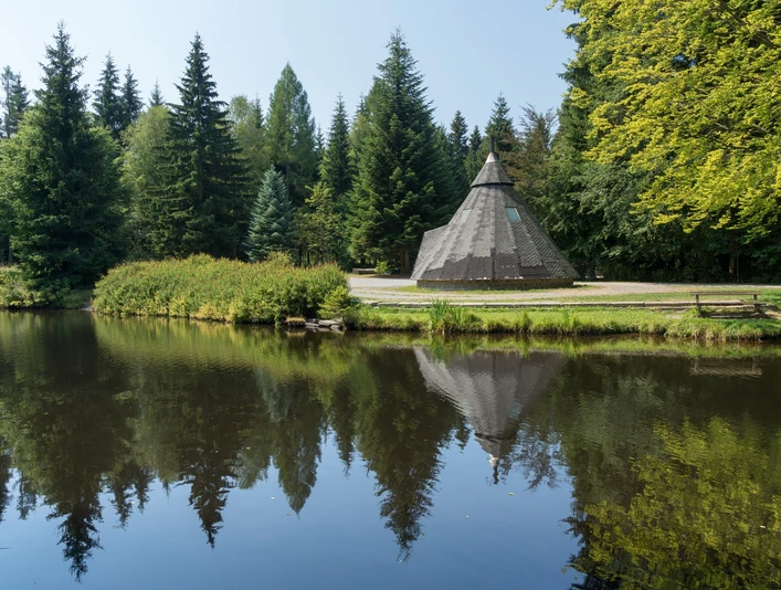 Im Sommer an der Meilerhütte Schöneck
