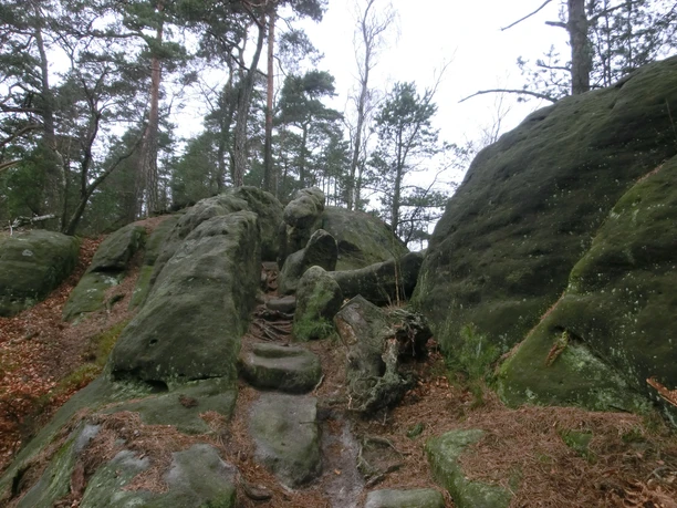 Aufstieg zum Teichstein