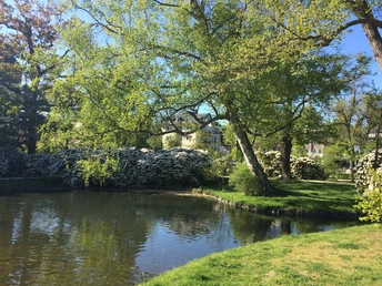 Am Louisa-See zur Rhododendronblüte