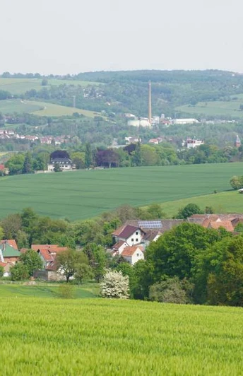 Blick auf Bad Köstritz