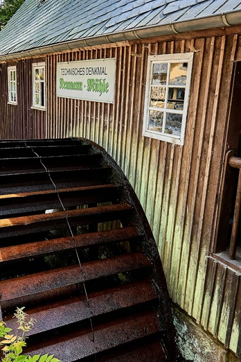 Technisches Denkmal Neumannmühle im Kirnitzschtal