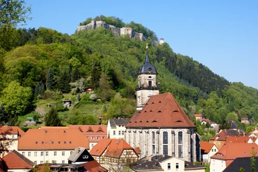 Blick auf die Festung Königstein