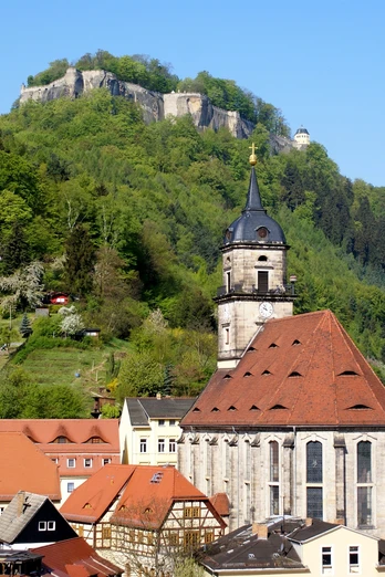 Blick auf die Festung Königstein