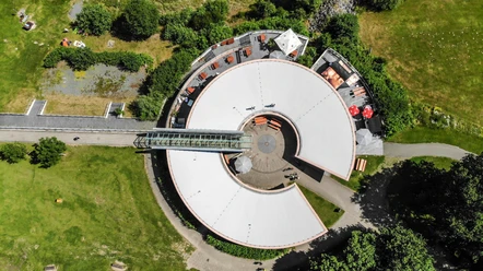 Wassersportzentrum mit Restaurant Panorama