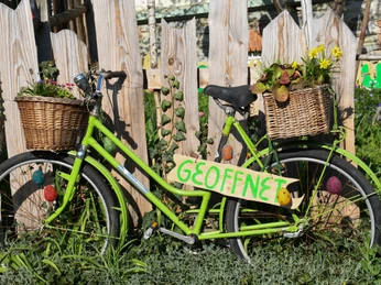 Oster-Dekoration in Berga