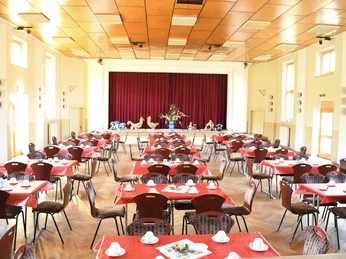 Saal im Klubhaus Berga