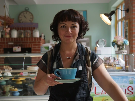 Doreen Bergmann - Inhaberin der gleichnamigen Patisserie im Thüringer Vogtland