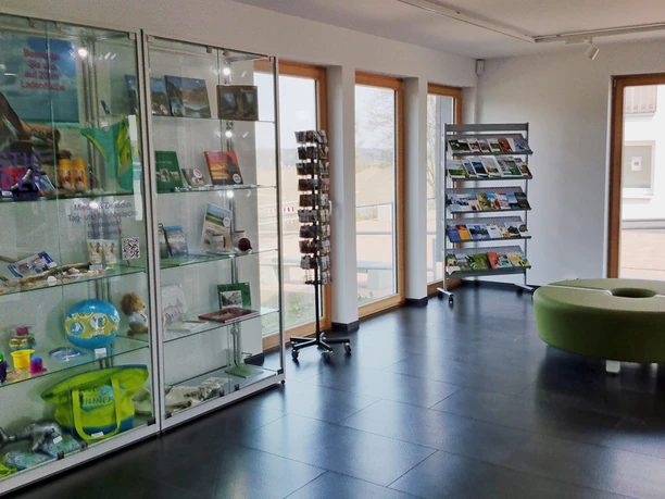 Empfangsraum im Tourismuszentrum