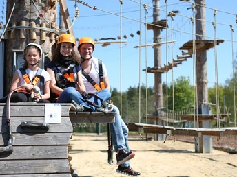 Panorama Hochseilgarten am Bio-Seehotel Zeulenroda