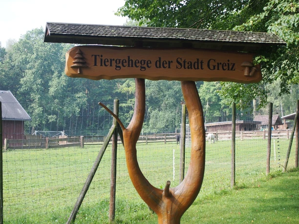 Das Tiergehege der Stadt Greiz