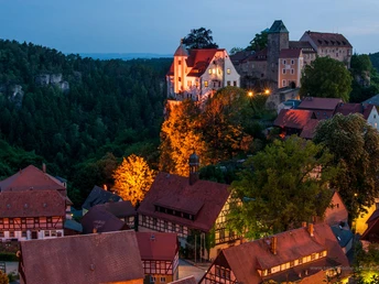 Hohnstein bei Nacht