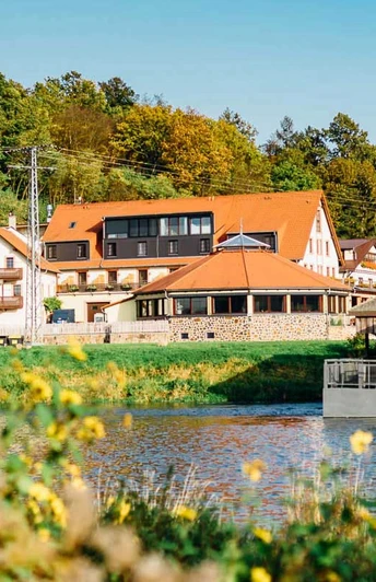 Muldeblick auf die Schiffsmühle in Höfgen