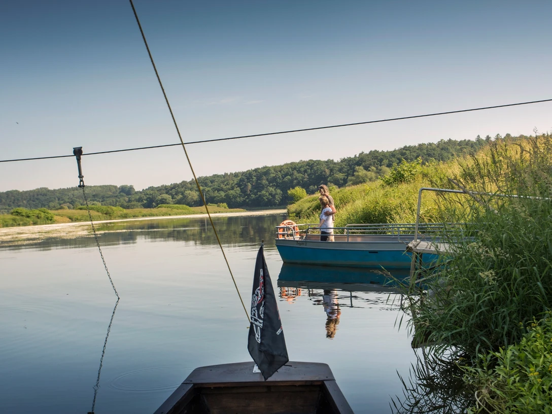 Seilfähre bei Höfgen