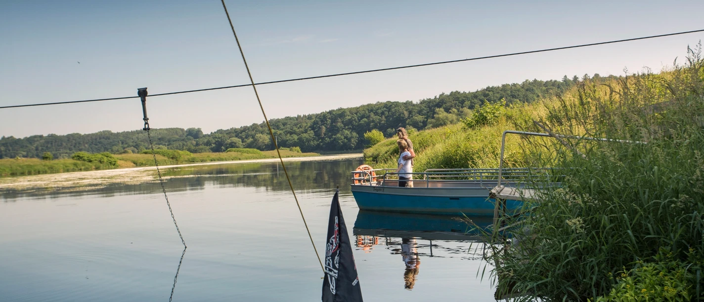 Seilfähre bei Höfgen