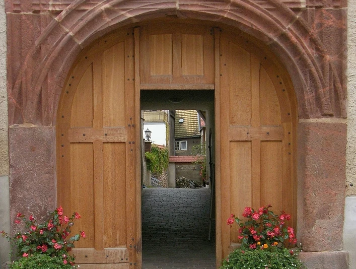 Eingang zur Touristinformation