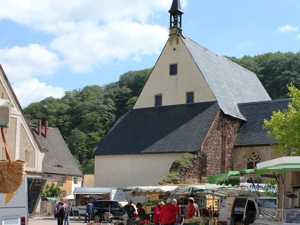Bauernmarkt im Kloster Buch
